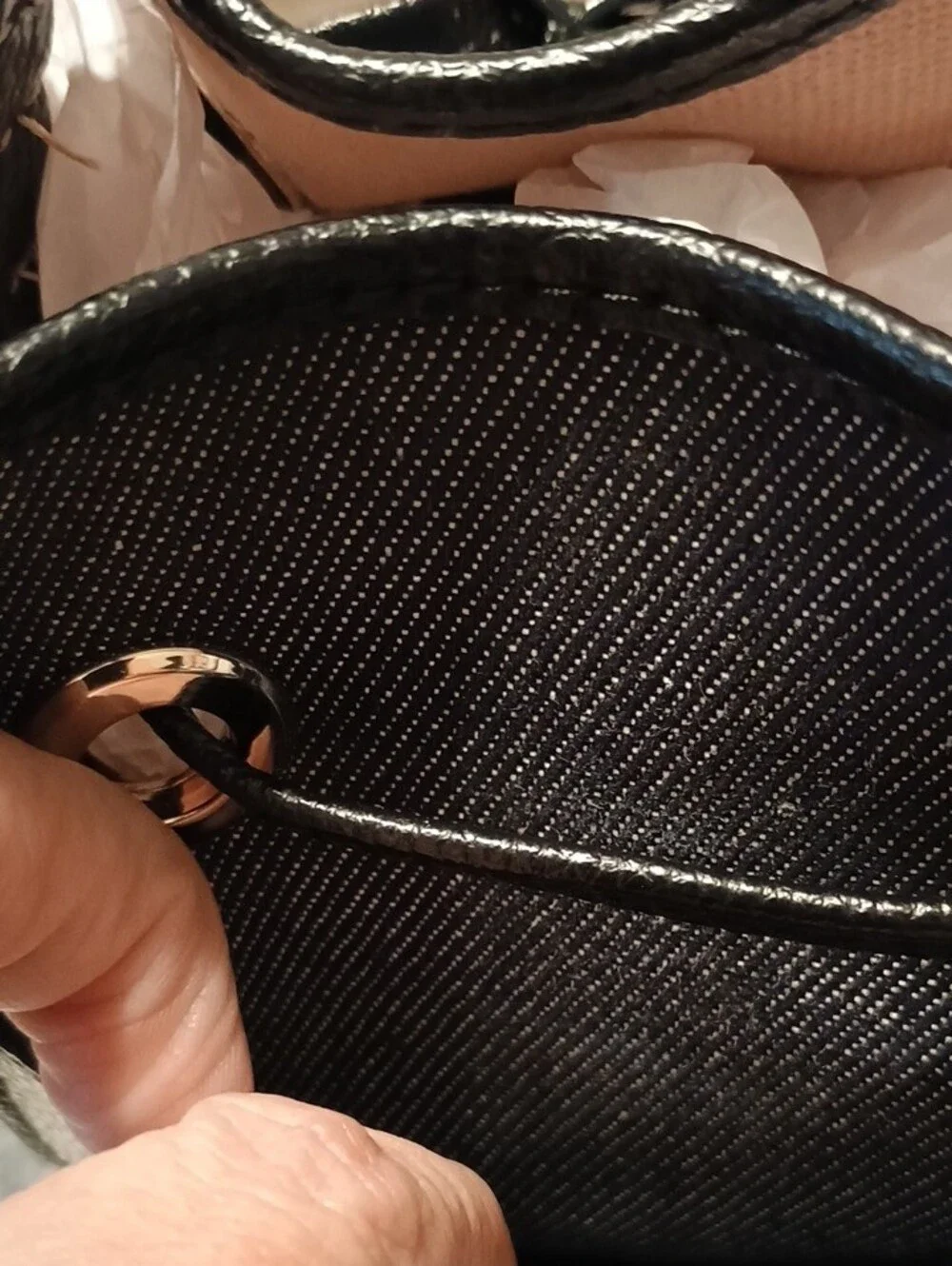 Kate Spade Small Bucket Eva Denim